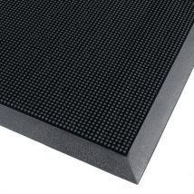 Notrax - Alfombra de entrada exterior negra 900 x 1800 x 16 mm