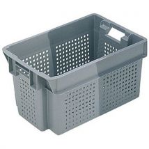 Schoeller Allibert - Caja apilable 50l gris/gris claro *11052*