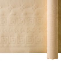 Matfer - Mantel de papel damasquinado en rollo de 25 m