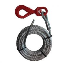 Godet - Kit cable 10 m - diám = 8 mm con hebilla con eslabón
