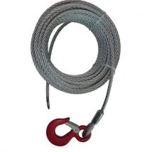 Godet - Kit cable acero + gancho de montaje para cabestrante 16n2f