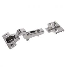 Ironmongery - Bisagra puerta embutida 110° encajable