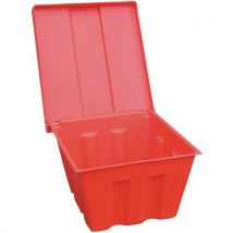 EMP - Caja de sal o arena 100 l 100 litros rojo