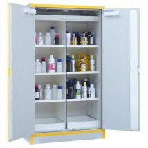 Trionyx - Armario multirriesgos alto 2 puertas 2 compart. 2x120 l