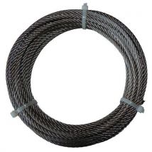 Godet - Cable de acero galva ø=6mm en corona de 12 diametre 6mm
