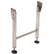 Somefi - Bípodes para cinta transportadora inoxidable - altura máxima 740 mm