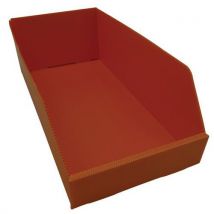 Caja con pico polipropileno naranja 480x240 m - Manutan