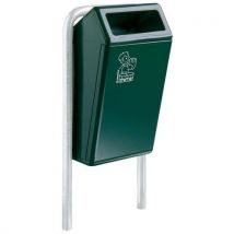 Bammens - Cubo de basura capitole alt: 725 cm color: verde