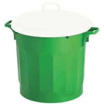 Gilac - Cubo de basura haccp de 75 lit alt: 48 cm col: verde