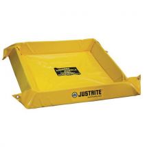 Justrite - Confinamiento flexible 303 l 12m x 24 m x 102 mm amarillo