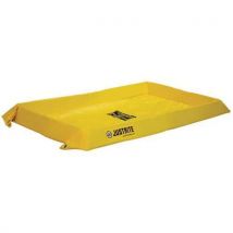 Justrite - Confinamiento flexible 151 l 12m x 12 m x 102 mm amarillo