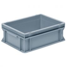 UTZ - Caja rako color gris claro 12 litros 400x300x145 mm con paredes