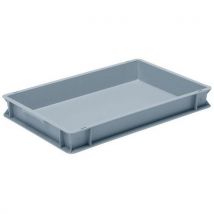 UTZ - Caja rako color gris 14 litros 600x400x75 mm con paredes