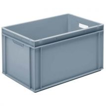 UTZ - Caja rako color gris 60 litros 600x400x325 mm con paredes