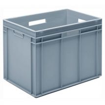 UTZ - Caja rako color gris 90 litros 600x400x425 mm con paredes