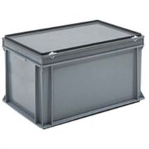 UTZ - Caja rako color gris claro 600x400x340 mm - 60 litros