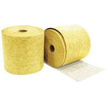Manutan - Absorbente químico rollo 41cmx46m amarillo