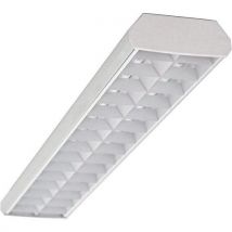 Caja de conexiones para cabina modular - 1 plafón 36W - Blanco - Para tabiques y talleres