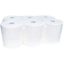 Manutan - Lote 6 papel hig. Recicl. Maxi jumbo manutan-250 m-2 capas