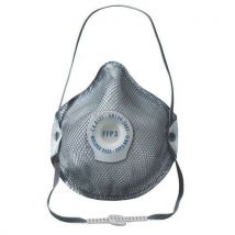 Protección Respiratoria EPI - Ligera 0.024g - Máscara Casco SMART FFP3 D Gris con Válvula - Moldex