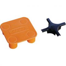 Cemo - Cruz de unión pe negro/naranja