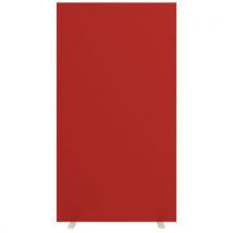 Meet By Paperflow - Tabique easyscreen rojo l94cm rojo