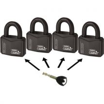 Abus - Candado granit 37/55 entreabierto