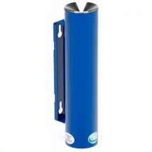 Var - Cenicero protegido de acero - con cerradura - 06 l - azul
