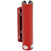 Var - Cenicero protegido de acero - con cerradura - 06 l - rojo