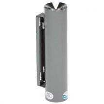 Var - Cenicero protegido de acero - con cerradura - 06 l - plata