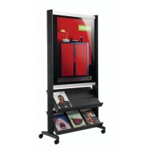 Paperflow - Soporte móvil grande h1675xl855 negro