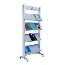 Paperflow - Soporte móvil alum. 12a4 12a4 l822 metal