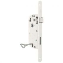 Bricard - Cerradura de embutir robust nf llave l derecha blanco