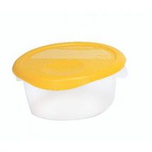 Rubbermaid - Contenedor de almacenamiento redn 57 l transparente