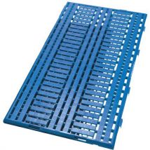 Schoeller Allibert - Rejilla de plástico col:azul l:120