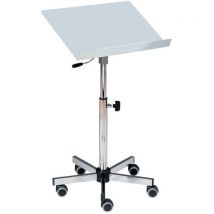 Mesa auxiliar con balda inclinable - Manutan