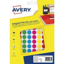Avery - 572 pastillas 15mm surtidas
