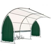 Mottez - Cobert/bici elemt inic cerram+ soporte / bicic 6 places