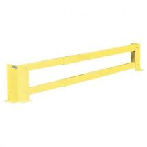 Travesaño Telescópico para Racks - 1850-2750mm - Acero Amarillo - Protección y Amortización - Mottez