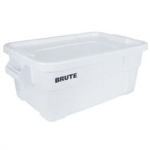 Rubbermaid - Caja brute 53 l blanco