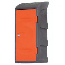 EMP - Semivestuario plástico patas/cofia gris/naranja