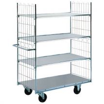 Ergobjorn - Carro auxiliar 4 bandejas c.=300 kg dim. Total 1790x650x1690 mm