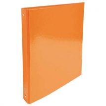 Exacompta - Carpeta 4 anillas cartón iderama lomo 30 mm naranja