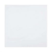 Bi-Office - Tablón cristal blanco bisilque 38x38 cm blanco