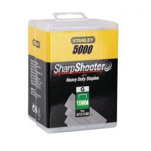 Stanley - Caja de 5000 grapas tipo g 10mm
