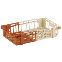 Schoeller Allibert - Caja para panadería marrón/beis