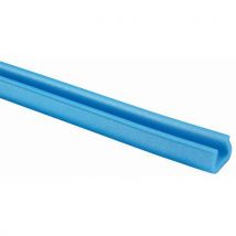Perfil de protección en u - modelo: u45 azul - Manutan