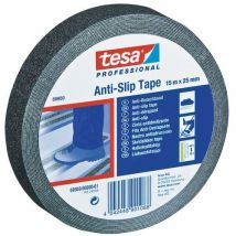 Tesa - Cinta adhesiva antideslizante negra 15m x 50m