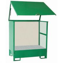 Sameto technifil - caja 440l 4 barriles de chapa 1360x1286x1433