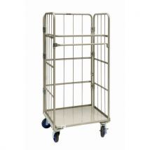Prestar - Roll-contenedor encajable capacidad 500 kg acero 800x600 mm